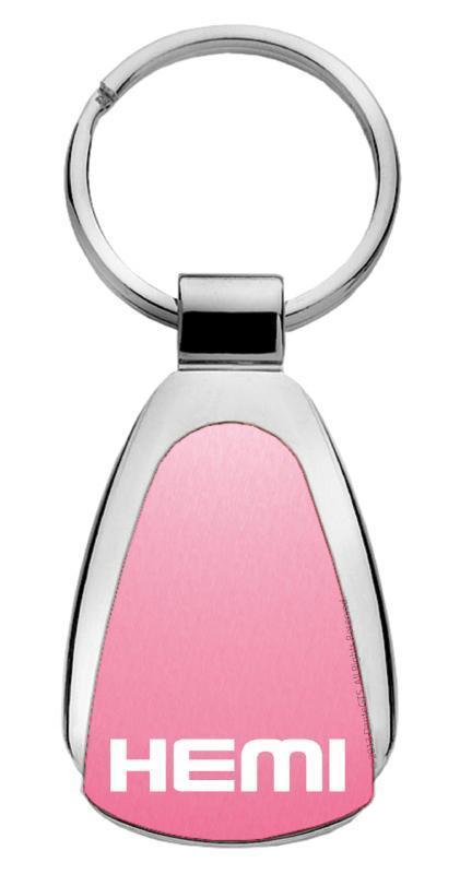 Pink Hemi Tear Drop Authentic Key Chain